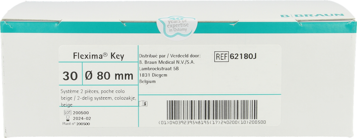 Flexima Key g/z Beige 80mm 30 62180j 1