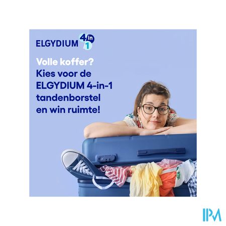 Elgydium Tandenborstel 4in1 Soft 14