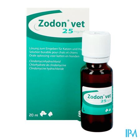 Zodon Vet 25mg/ml Sol Orale 20ml New 5