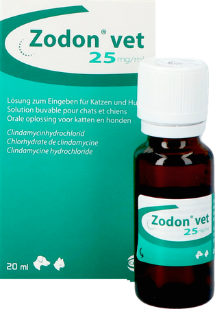 Zodon Vet 25mg/ml Orale Opl 20ml New 5