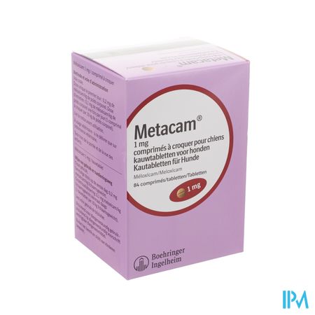 Metacam 1mg Kauwtablet Vleessmaak Hond 84 1