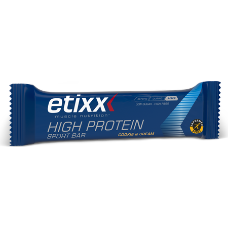 Etixx High Protein Bar Cookie & Cream 12x55g 3