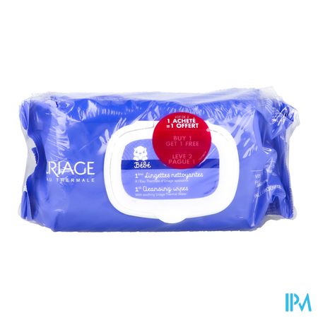 Uriage Bb 1ere Lingettes Nettoyantes 2x70 3