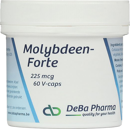 Molybdene Forte V-caps 60x225mcg Deba 3