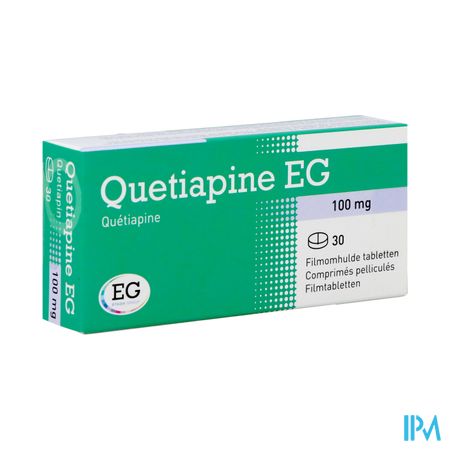 Quetiapine EG Filmomh Tabl 30X100Mg