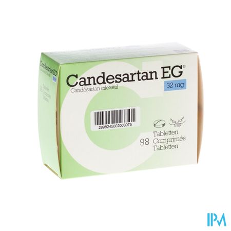 Candesartan EG 32Mg Tabl 98X32Mg 2