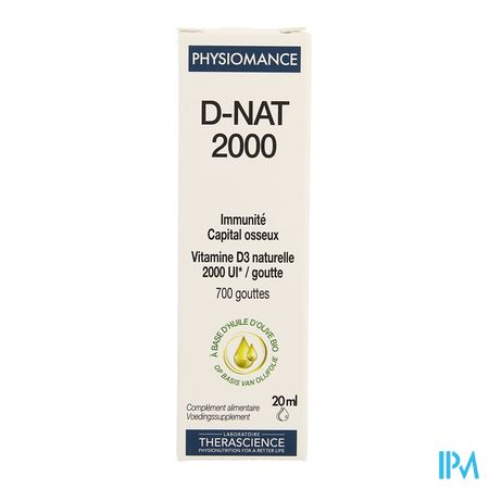 D-nat 2000 Fl Gutt 20ml Physiomance Phy341 2