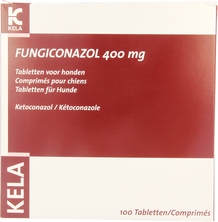 Fungiconazol Ketoconazol 400mg Hond Tabl 100 1