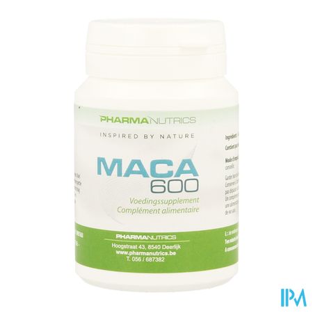 Maca 600 V-caps 60 Pharmanutrics 3