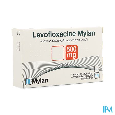 Levofloxacine Viatris 500mg Comp 14