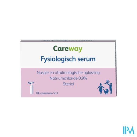 Careway Nasal Serum Physio Unidoses 40x5ml