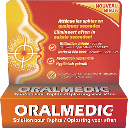 Oralmedic Contre Aphtes Applicateur 3 1
