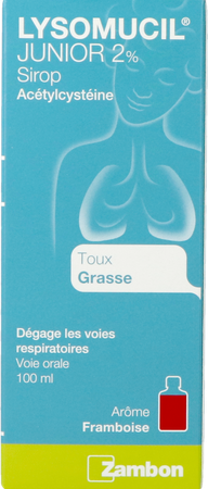 Lysomucil Junior 2% Siroop 100ml 5
