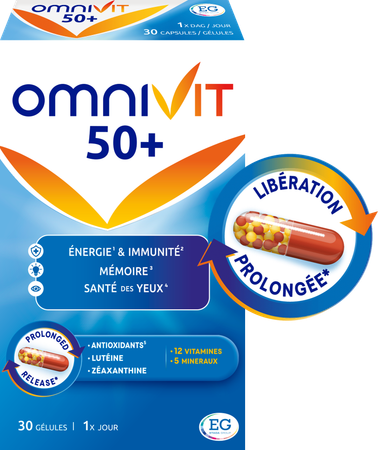 Omnivit 50+ Caps 30 8