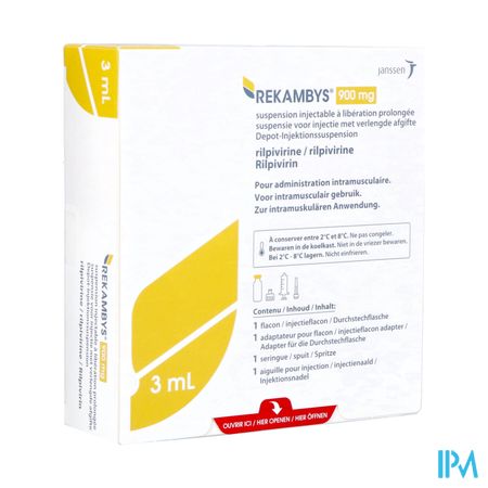 Rekambys 900mg Susp Inj Verl.afgifte Fl 1 X 3ml