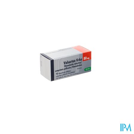 Valsartan Krka 80mg Filmomh Tabl 98