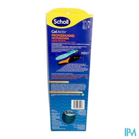 Scholl Inlegzolen Work&boots Large 3