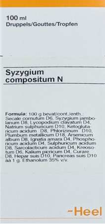 Syzygium-heel Compositum N Gutt 100ml Heel 2