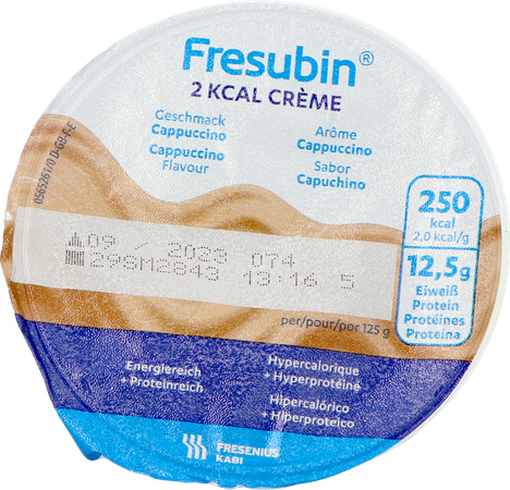 Fresubin 2 Kcal Crème 125g Cappuccino 6