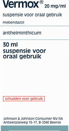 Vermox Susp 30ml 2% 2
