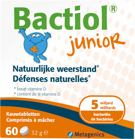 Bactiol Junior Chew. Kauwtabl 60 27618 Metagenics 1