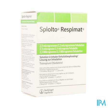 Spiolto Respimat 2,5/2,5 Sol Inh.cart.1x60d+1inhal