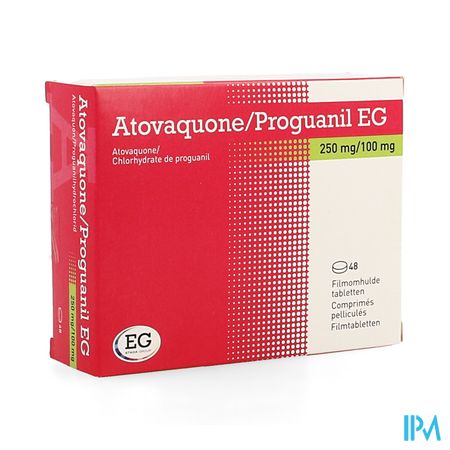 Atovaquone Proguanil EG 250Mg/100Mg Film.Tabl  48