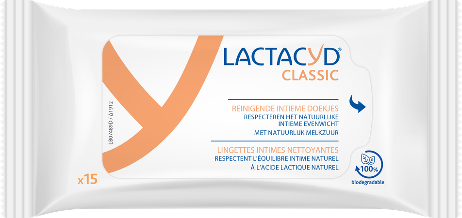Lactacyd Intieme Wasdoekjes 15 4