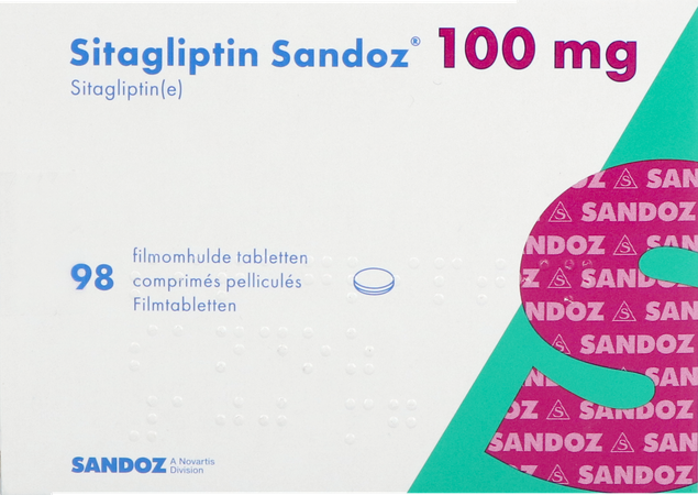 Sitagliptin Sandoz 100mg Filmomh Tabl 98 5