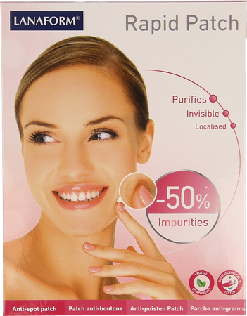 Lanaform Rapid Patch A/bouton Rond Transp 90 2