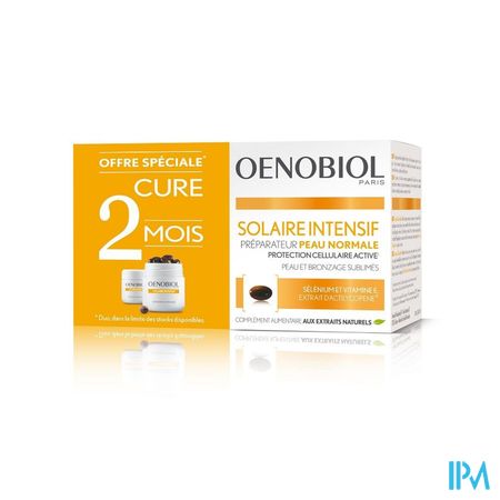 OENOBIOL SOLAIRE INTENSIF KUUR  NORMALE HUID 2X30 CAPS