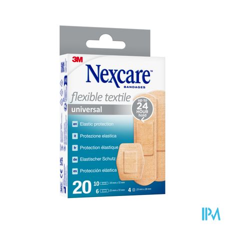 Nexcare 3m Flexible Textile Universal Strips 20 3