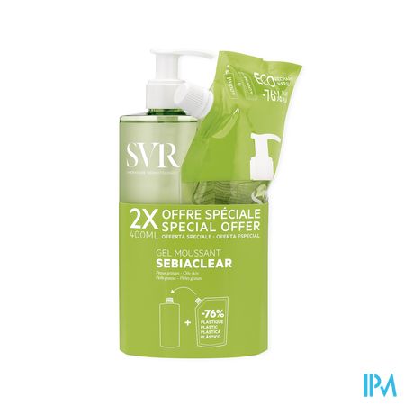 Svr Sebiaclear Gel 400ml +navul.400ml Verv.4656039