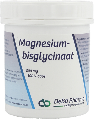 Magnesiumbisglycinaat 800mg V-caps 100 1