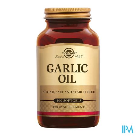Solgar Garlic Oil (huile D'ail) Softgel 100 2