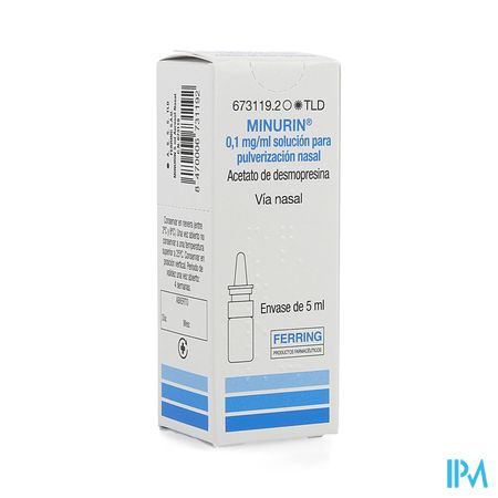 MINURIN 0,1MG/ML SOL PULV NASAL 5 ML (ES