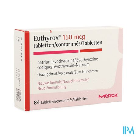 Euthyrox 150mcg Comp 84 Nf