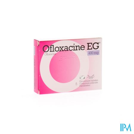 Ofloxacine EG Tabl 5X400Mg