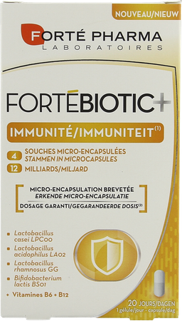 Fortebiotic+ Immuniteit V-caps 20 1