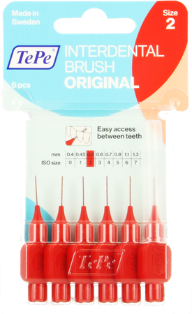 Tepe Interdental Brush 0,50mm Red 6 5