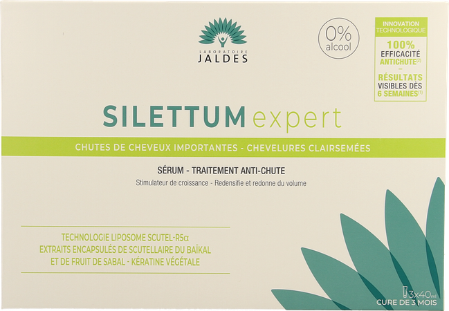 Silettum Expert Serum A/chute Tube 3x40ml 2