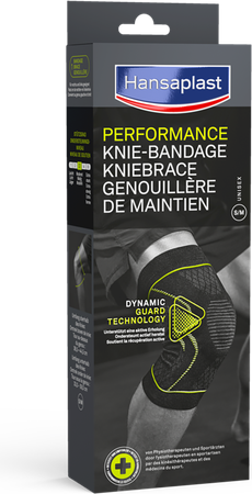 Hansaplast Bandage Sport Genou Noir 2