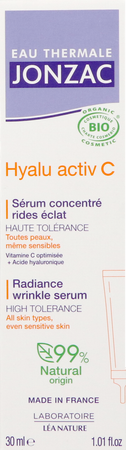 Jonzac Serum Hyalu C Gecon. Rimpels 30ml 5