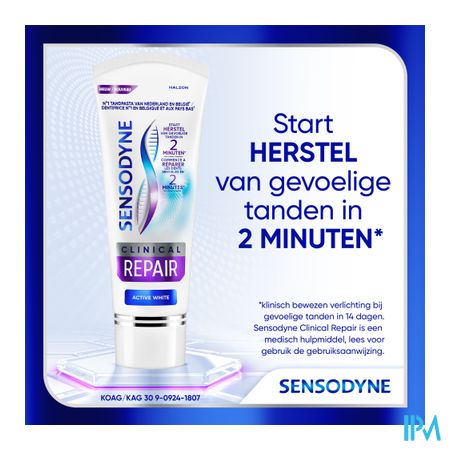 Sensodyne Clinical Repair Active White 75ml 7