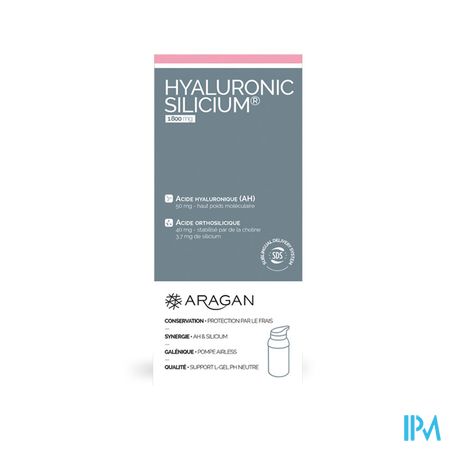 Aragan Acide Hyaluronique + Silicium Fl Pompe 30ml