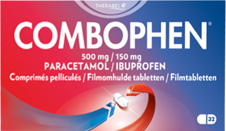 Combophen 500mg/150mg Filmomh Tabl 32 1