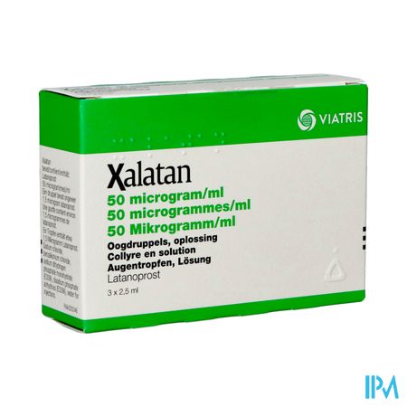 Xalatan 0,005 % Collyre 3x2,5ml