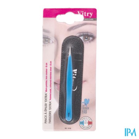 Vitry Epileerpincet Extra Kleur Puntige Punt 24