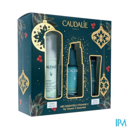 Caudalie Set Vinergetic Serum Kerst 3 Prod.