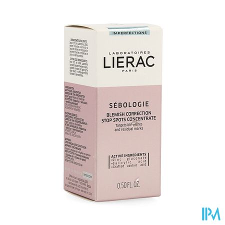 Lierac Sebologie Conc.stop Bouton Correct.imp.15ml